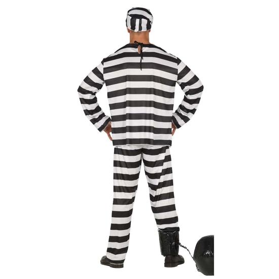 Disfraz de Preso talla adulto