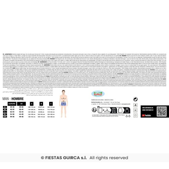 Disfraz de Princesa Traviesa de las Nieves para Hombre