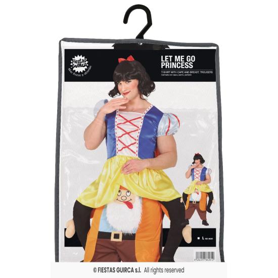 Disfraz de Princesa de las Nieves a Hombros Enano