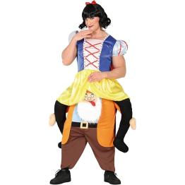 Disfraz de Princesa de las Nieves a Hombros Enano