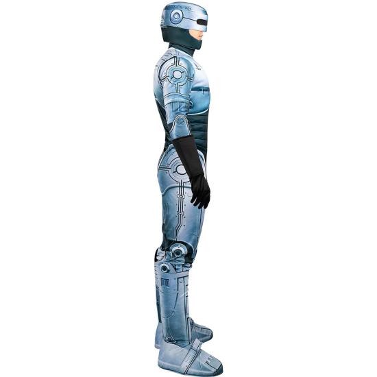 Disfraz de Robocop para Hombre – Traje Futurista con Mono, Guantes, Cubrebotas y Casco