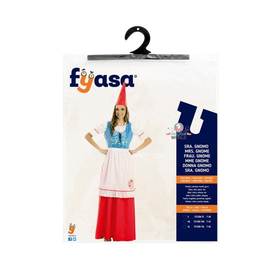 Disfraz de Señora David el Gnomo para Mujer