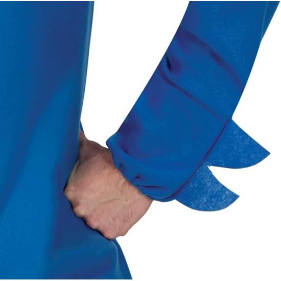 Disfraz de Sonic para Hombre – Mono Azul con Capucha Inspirado en Videojuegos y Cine