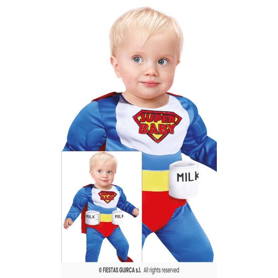 Disfraz de Superheroe Bebé BiberonMan
