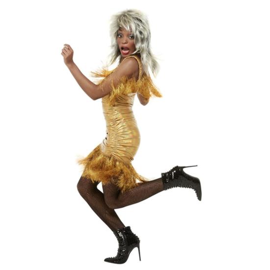 Disfraz de Tina Turner Rock Años 80 para Adulta