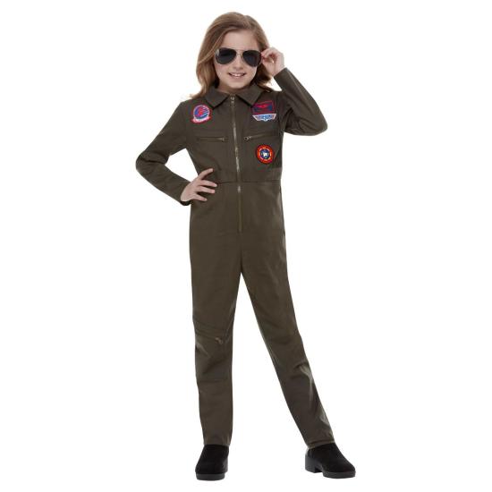 Disfraz de Top Gun talla infantil