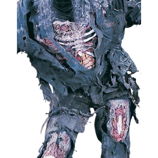 Disfraz de zombie hambriento 3D para hombre