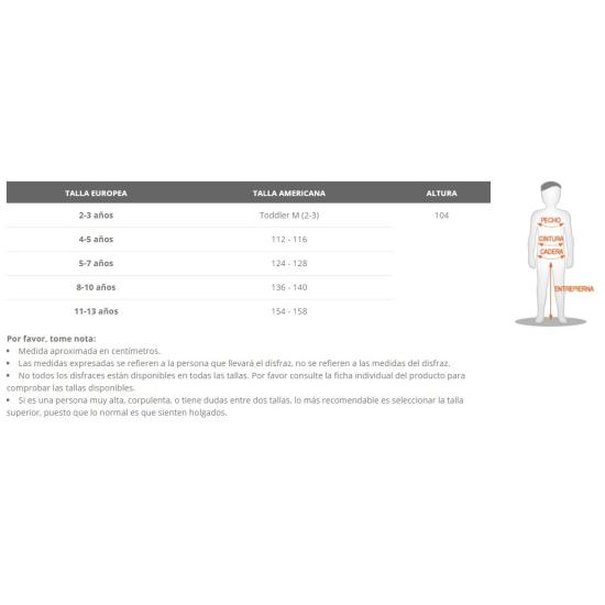 Disfraz Elfo ayudante Papá Noel Talla infantil.