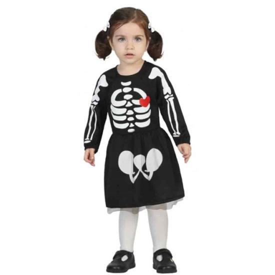 Disfraz Esqueleto Girl Bebé