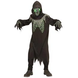 Disfraz Fantasma Terror Ojos Luminosos infantil