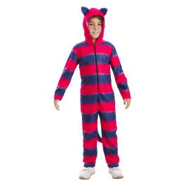 Disfraz Gato de Cheshire infantil unisex – Mono con capucha