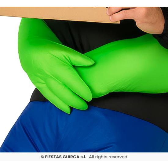 Disfraz Hinchable Alien Secuestrador – Traje con Ventilador