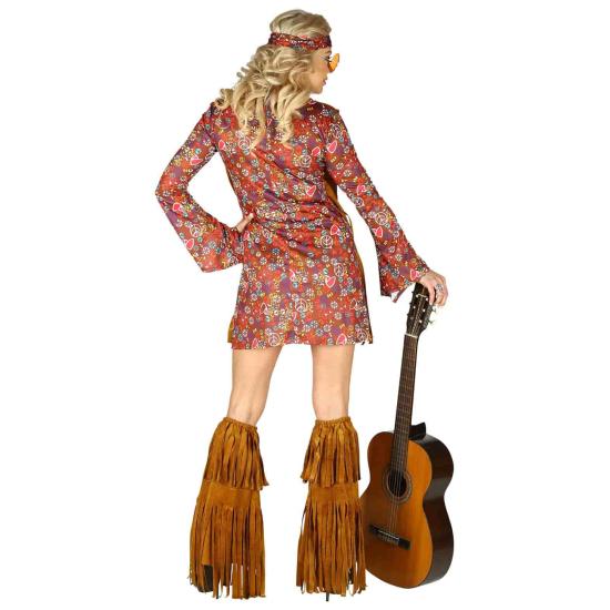 Disfraz Hippie Psicodelica  adulta SIN CINTA