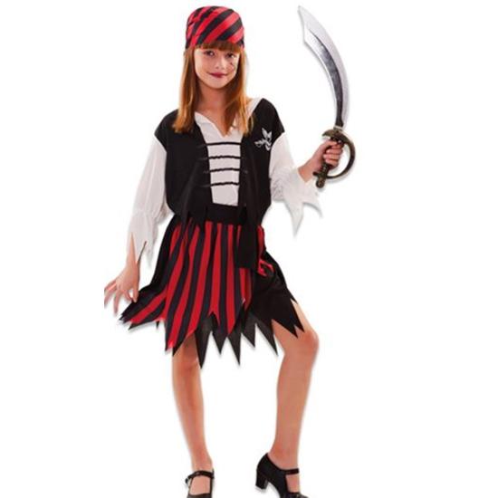 Disfraz infantil Gran Pirata niña