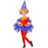 Disfraz infantil Payasa Acróbata