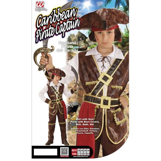 Disfraz Pirata Roba Tesoros para niños