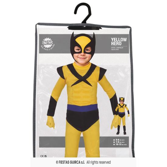 Disfraz Lobezno X-Men Económico para Niño