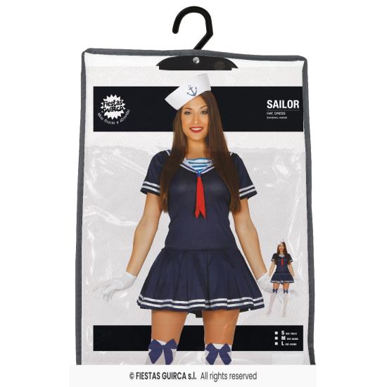 Disfraz Marinera Azul sexy talla Mujer