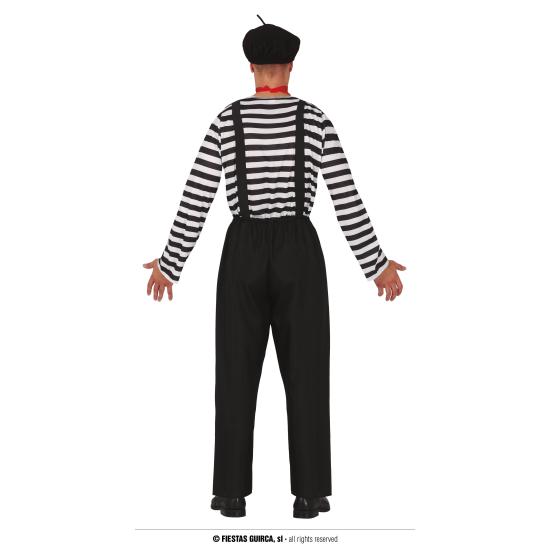 Disfraz Mimo asesino adulto