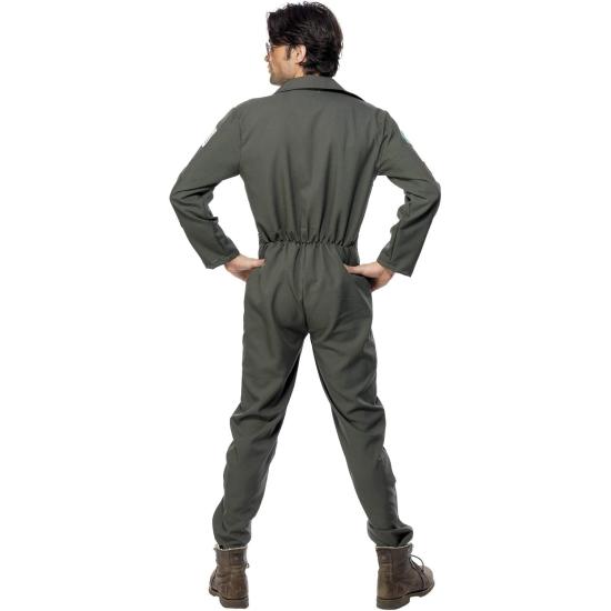 Disfraz Oficial Top Gun Verde para Hombre