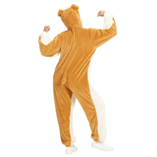 Disfraz Perro Bulldog de Peluche  adultos