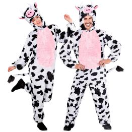 Disfraz Pijama Vaca Unisex
