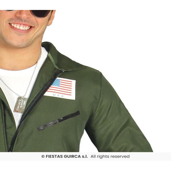 Disfraz Piloto de Caza Top Gun adultos
