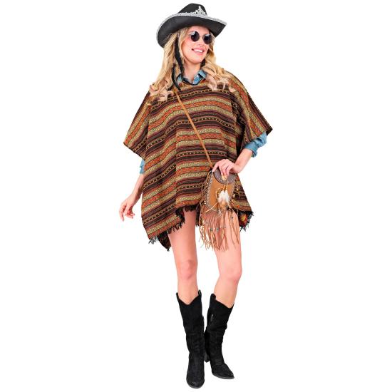 Disfraz Poncho Reversible 100x75 cm