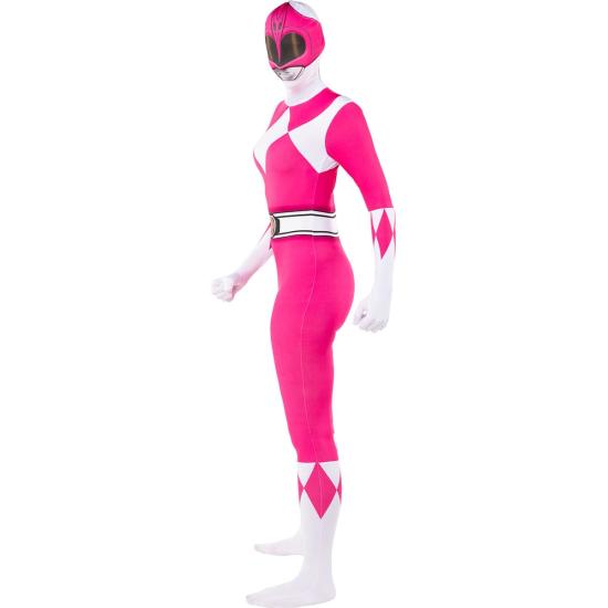 Disfraz Power Ranger rosa segunda piel