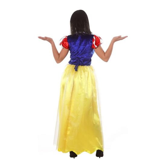 Disfraz Princesa Blanca de la Nieves adulta.