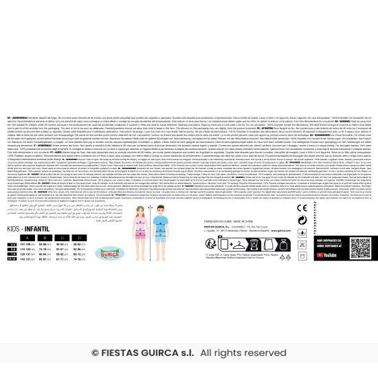 Disfraz  Princesa Hielo Elsa Frozen para Niña