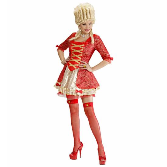 Disfraz Reina Barroca Roja adulta