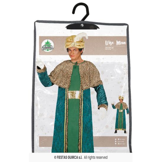Disfraz Rey Mago Baltasar Económico para adulto