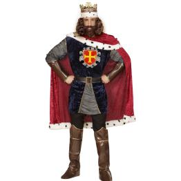 Disfraz Rey Red Medieval Lujo adulto
