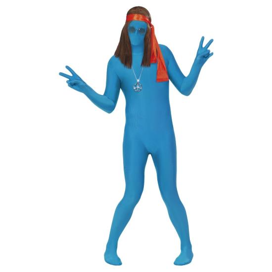 Disfraz Segunda Piel Azul Adulto