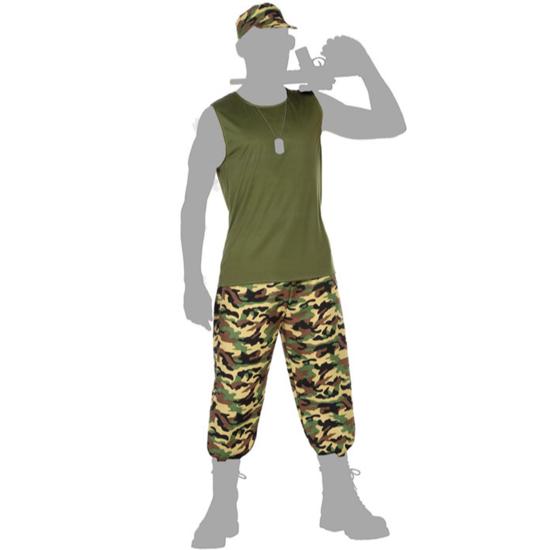 Disfraz Soldado Rudo para adultos