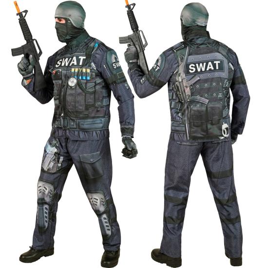 Disfraz SWAT Adulto – Fast Costume (traje completo)