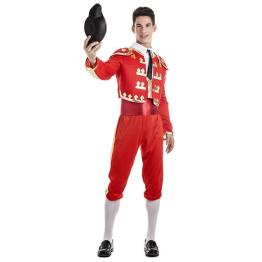 Disfraz Torero Rojo Traje de Luces para adulto