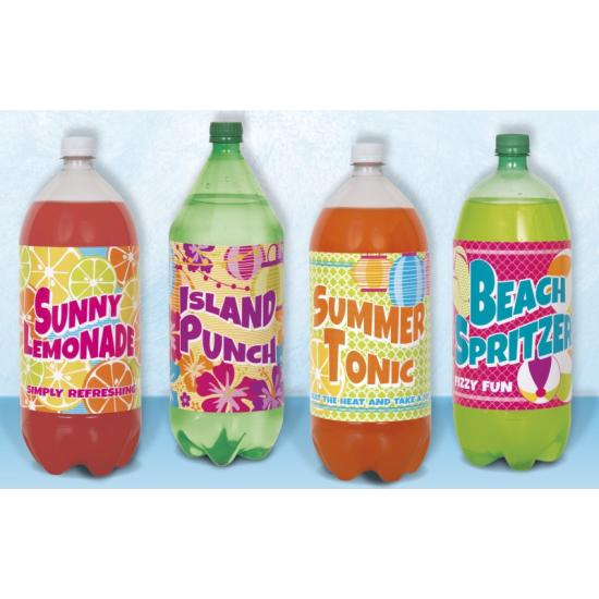 Etiqueta Botellas  Pack de 4 und