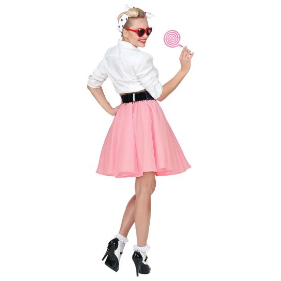 Falda en Raso Grease o Años 50