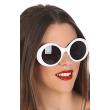 Gafas Años 70 Mega Fashion color Blanca
