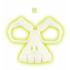 Gafas Calavera Fluorescente.