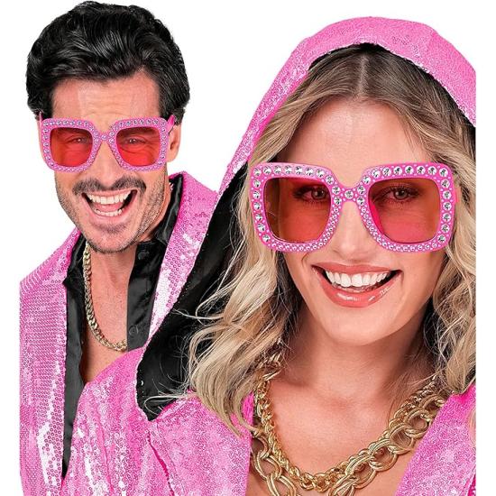 Gafas de Fiesta con Brillantes y Cristales Tintados