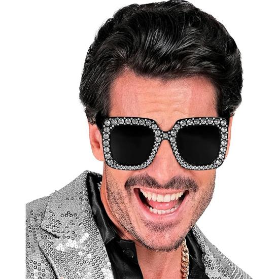 Gafas de Fiesta con Brillantes y Cristales Tintados