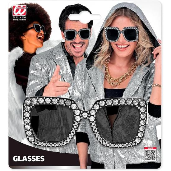 Gafas de Fiesta con Brillantes y Cristales Tintados
