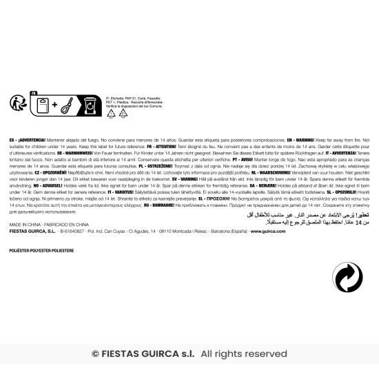 Gorra de Policía Oro Love con Pedrería (Talla Única)