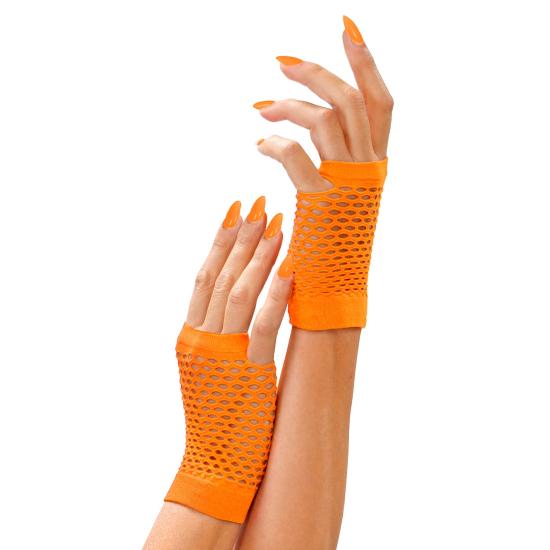 Guantes sin dedo Red Fluorescentes Naranja
