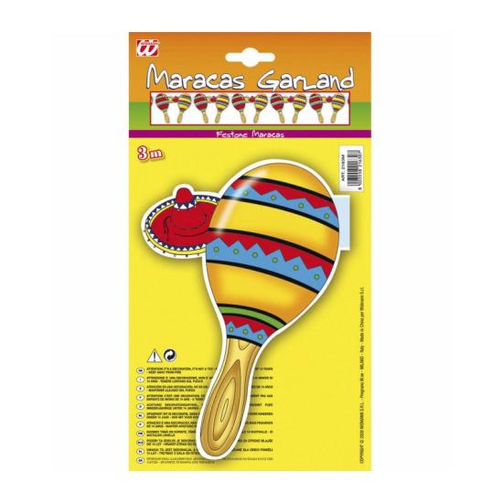 Guirnalda Maracas Mexicanas 3m