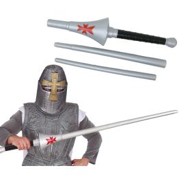 Lanza de caballería 125 cm – desmontable en 3 piezas