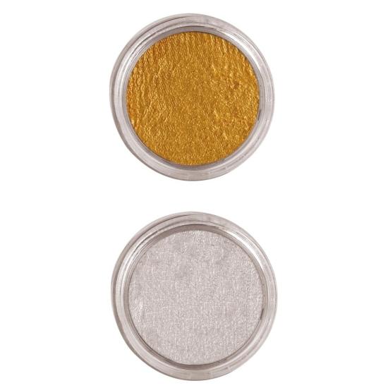 Maquillaje al Agua Dorado o Plata 15 gr